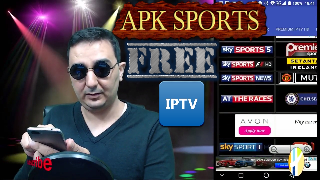 WATCH LIVE TV FREE SPORTS WITH THIS APK IPTV ANDROID BEST FREE