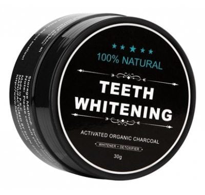 Teeth Whitening Powder Activated Charcoal Stain Remover