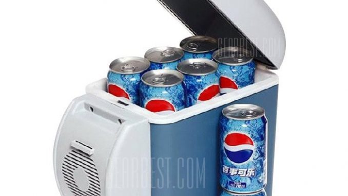 HUANJIE 12V 7.5L Capacity Portable Car Refrigerator Cooler Warmer