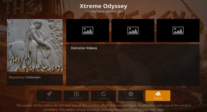 Xtreme Odyssey Addon Guide