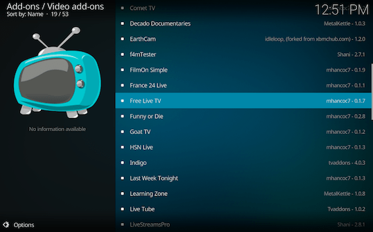 Screen Shot 2018 03 06 at 12.51.16 PM - Free Live TV for Kodi: Live TV Channels Directly from Verified Sources