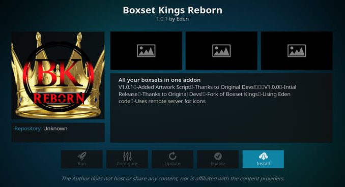 Boxset Kings Reborn Addon Guide