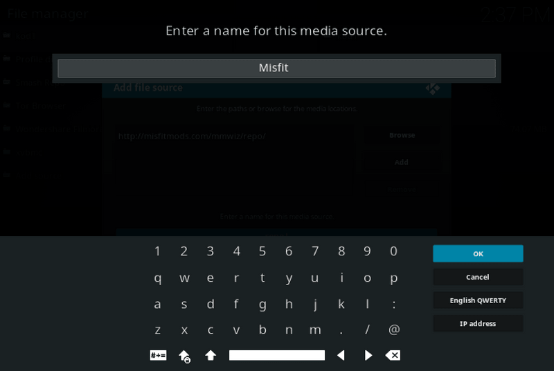 misfit mods lite kodi build repo source name