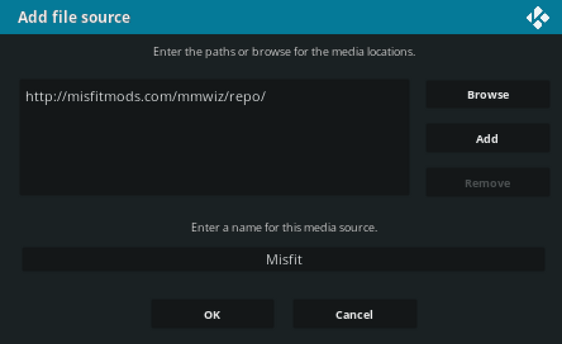 misfit mods kodi build repo source url