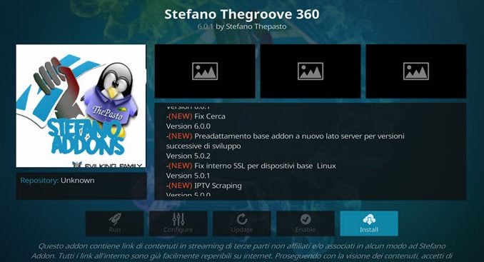 Stefano TheGroove 360 Addon Guide