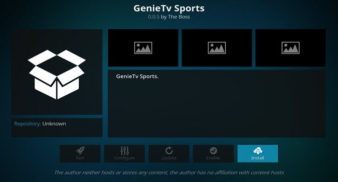 GenieTV Sports Addon Guide - Kodi Reviews