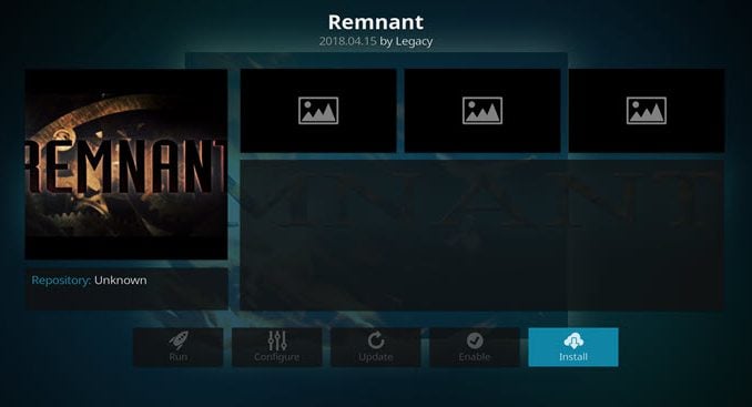 Remnant Addon Guide - Kodi Reviews