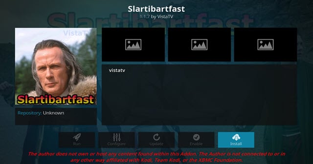 Slartibartfast Addon Guide - Kodi Reviews