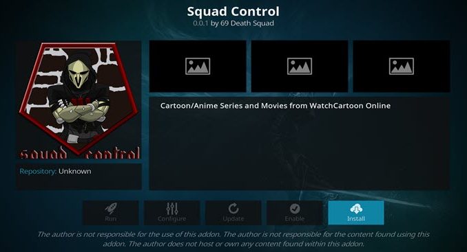 Squad Control Addon Guide - Kodi Reviews