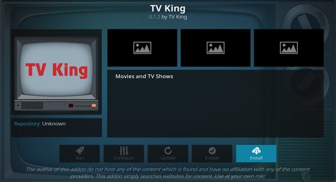 TV King Addon Guide - Kodi Reviews