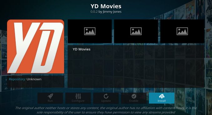 YD Movies Addon Guide - Kodi Reviews