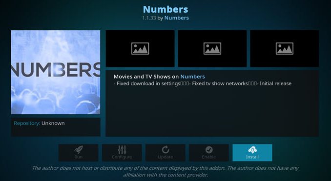 Numbers Addon Guide - Kodi Reviews