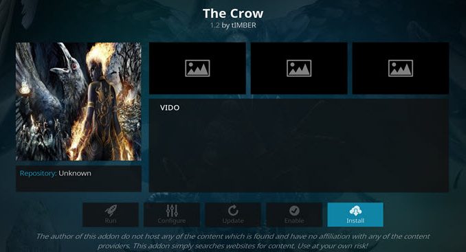 The Crow Addon Guide - Kodi Reviews