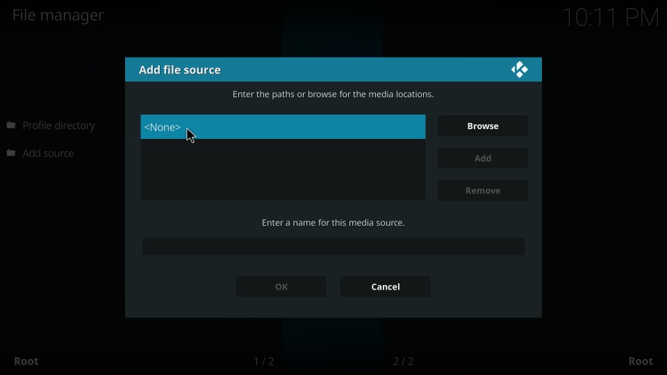 Nanook addon on kodi