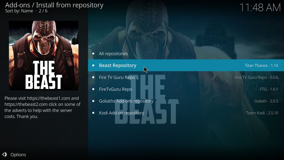 beast repository 