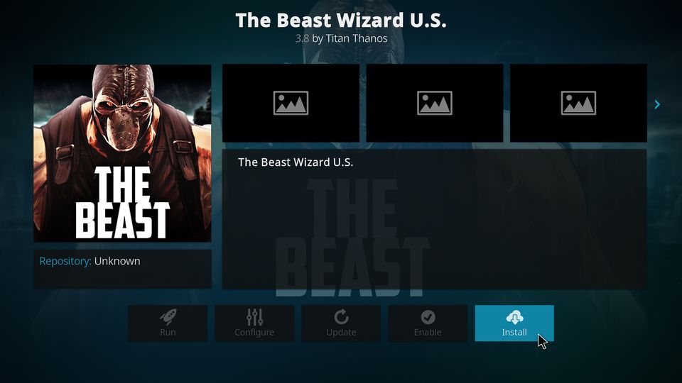 install the beast wizard