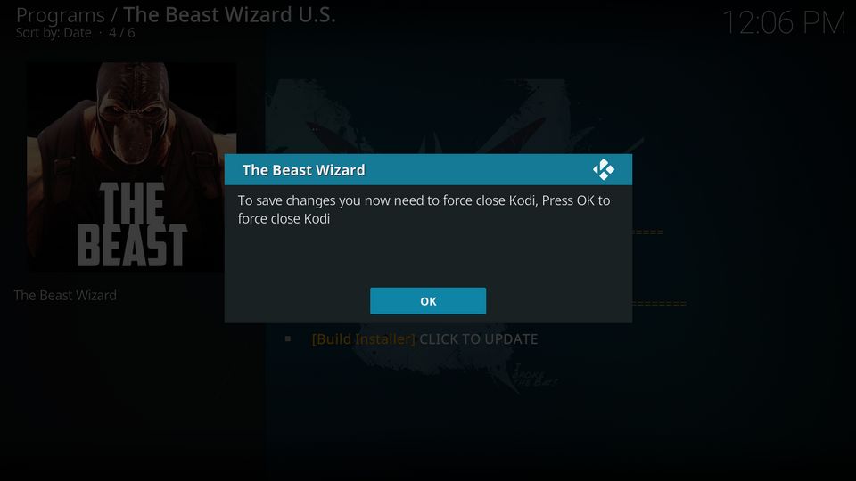 the beast kodi builds