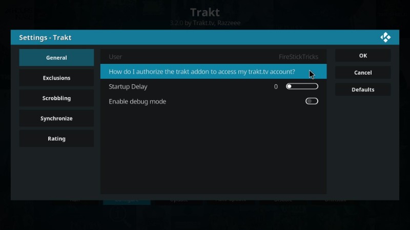 kodi trakt