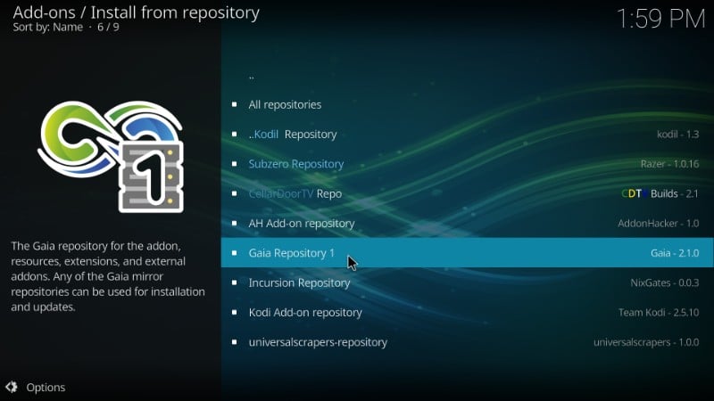 Gaia repository 1