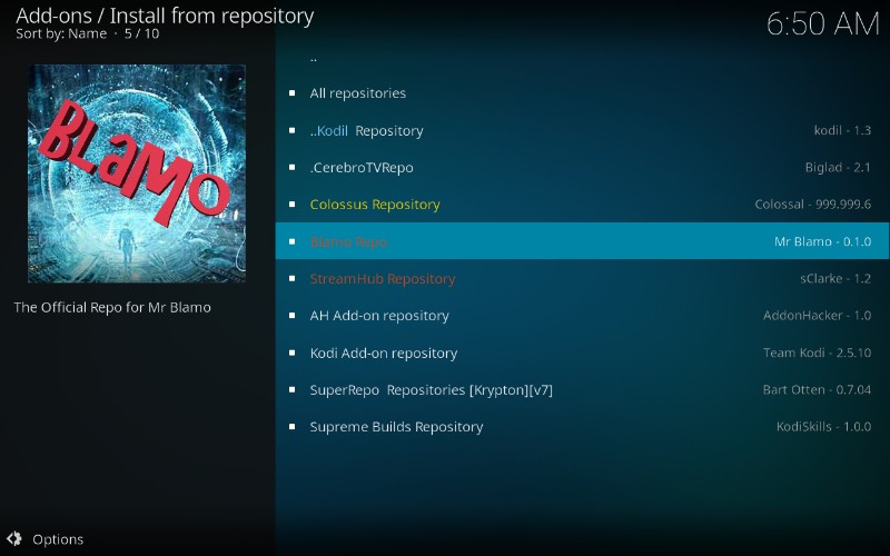 blamo repository