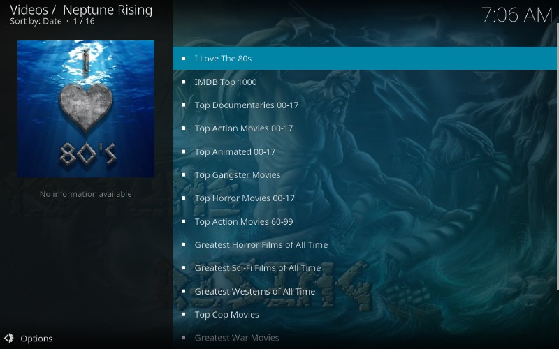 neptune rising kodi