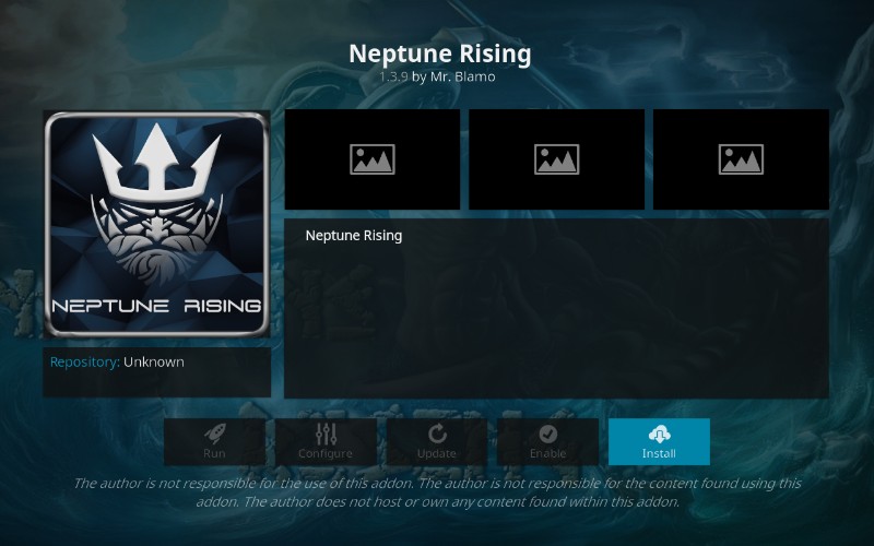 how to install neptune rising addon on kodi