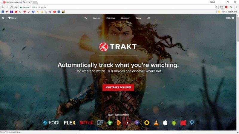 how to install trakt on kodi