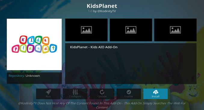 KidsPlanet Addon Guide - Kodi Reviews