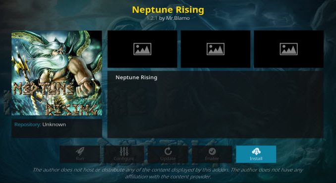 Neptune Rising Addon Guide - Kodi Reviews