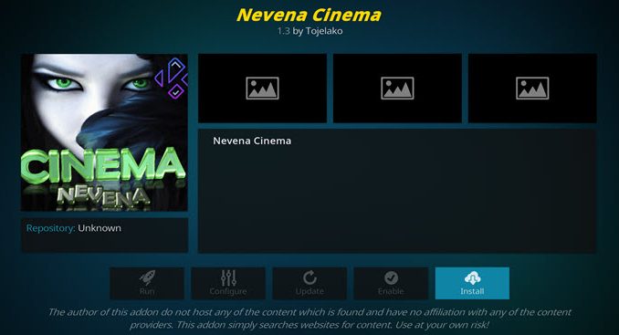 Nevena Cinema Addon Guide - Kodi Reviews