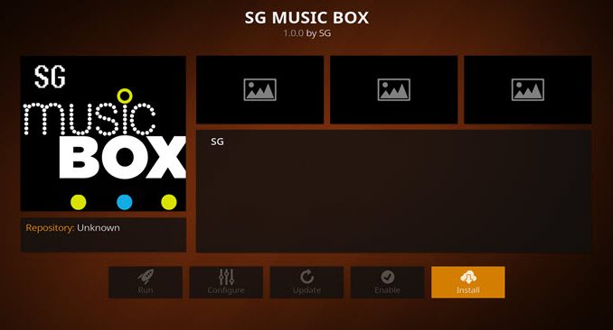 SG Music Box Guide - Kodi Reviews