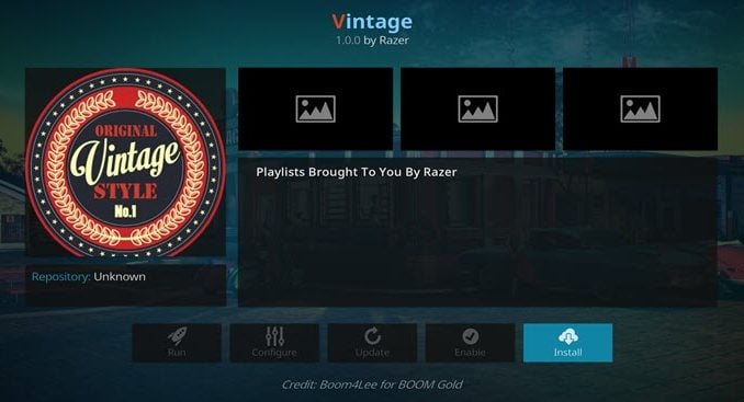 Vintage Addon Guide - Kodi Reviews