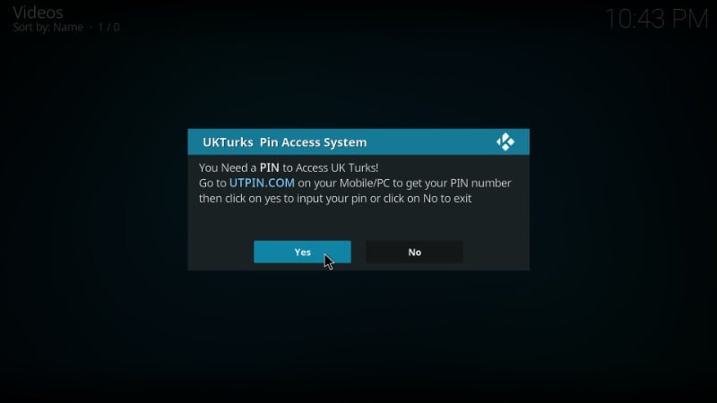 how to use uk turks kodi addon