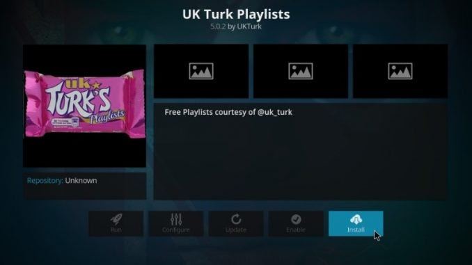 How to Install UK Turk's Playlists Kodi Addon in 3 Easy Steps