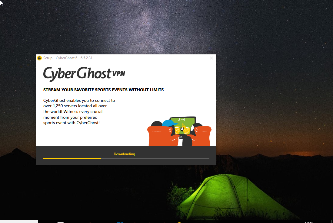 CyberGhost VPN Install 2