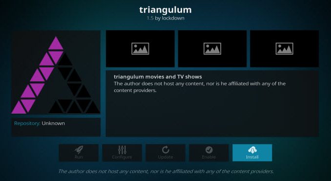 Triangulum Addon Guide - Kodi Reviews
