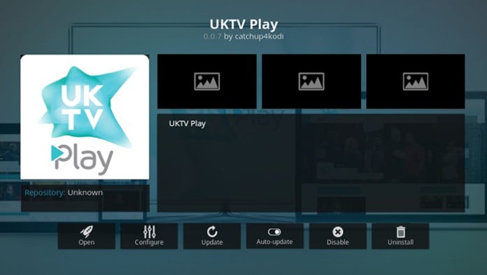 UKTV Play Kodi Addon