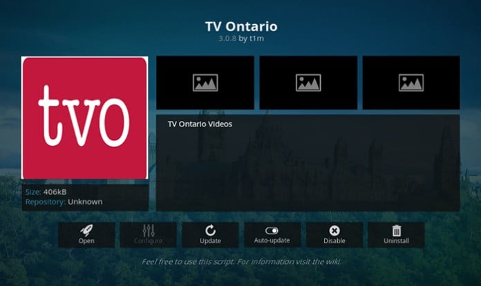 TV Ontario Kodi Addon