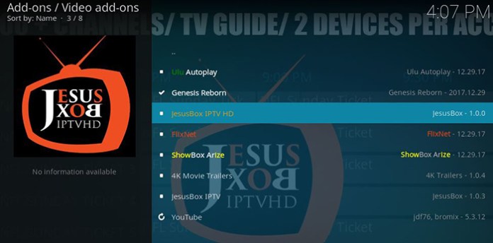 Jesusbox Kodi Repository