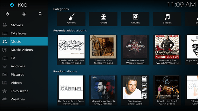 Kodi Music Collection