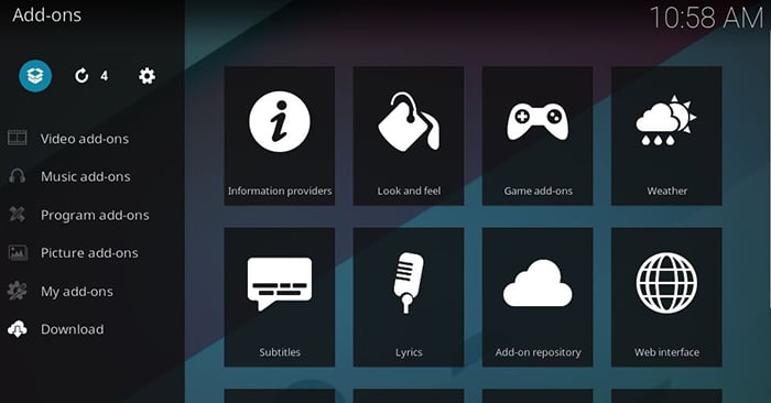 Kodi Open Box Icon