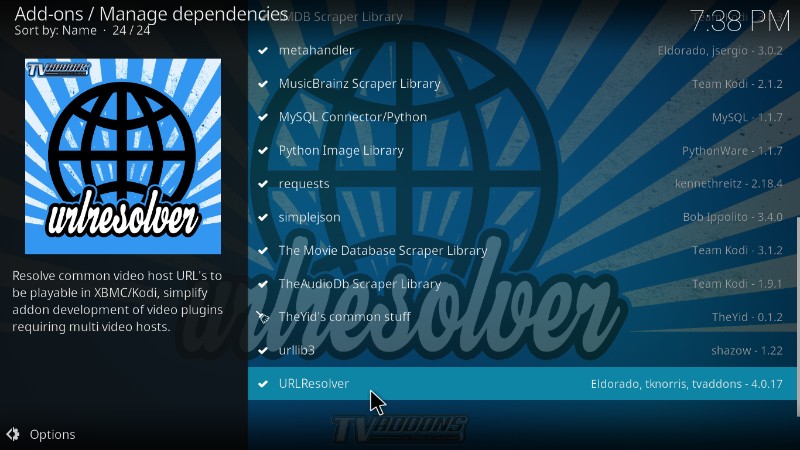 kodi url resolver