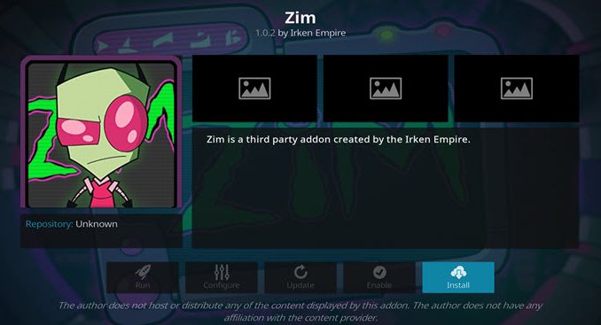 Zim Addon Guide - Kodi Reviews