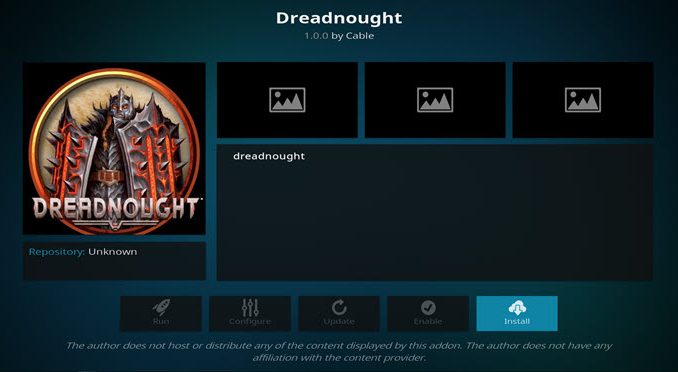 Dreadnought Addon Guide - Kodi Reviews