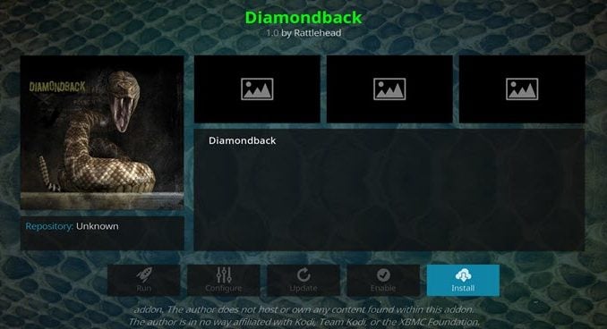 Diamondback Addon Guide - Kodi Reviews