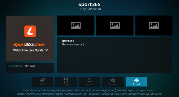 Sport 365 Addon Guide - Kodi Reviews