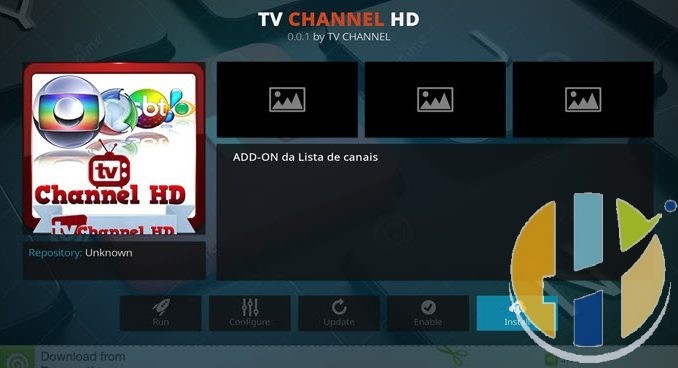 TV Channel HD Addon Guide