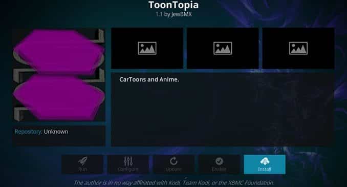 ToonTopia Addon Guide - Kodi Reviews