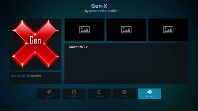 Gen-X Addon Guide - Kodi Reviews