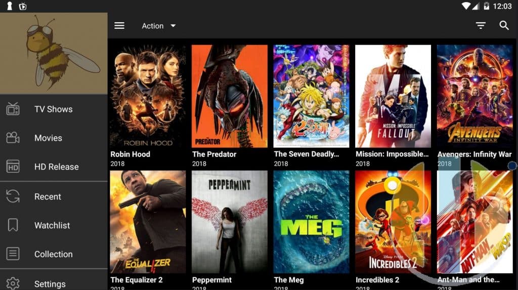 BeeTV APK updated 2.03 Free Movies TV Shows Firestick NVIDIA Shield ...